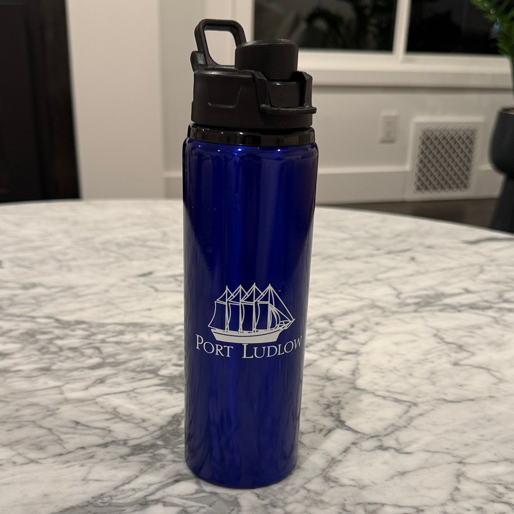 Blue Water Bottle